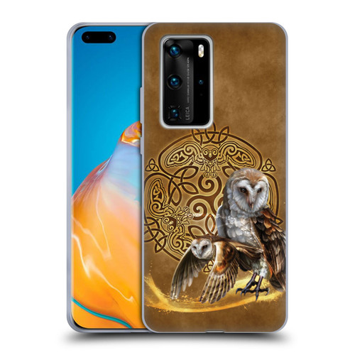 Brigid Ashwood Celtic Wisdom Owl Soft Gel Case for Huawei P40 Pro / P40 Pro Plus 5G