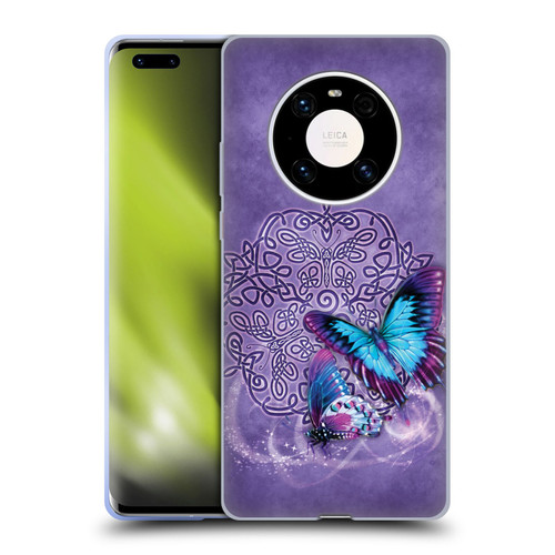 Brigid Ashwood Celtic Wisdom Butterfly Soft Gel Case for Huawei Mate 40 Pro 5G