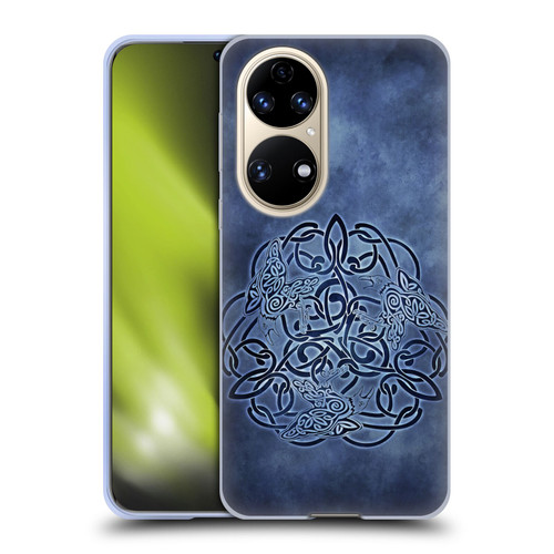Brigid Ashwood Celtic Wisdom Knot Raven Soft Gel Case for Huawei P50