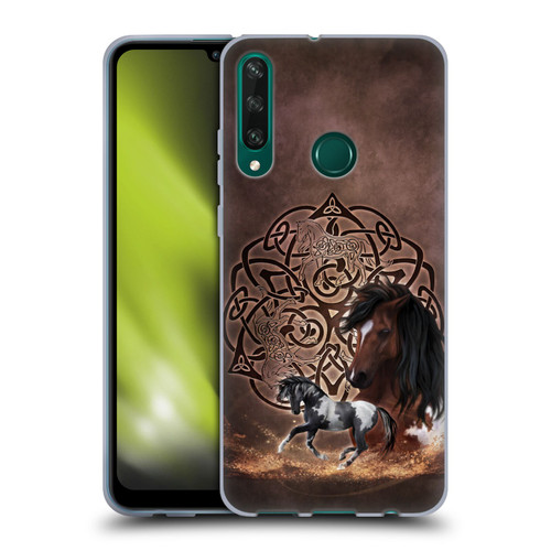 Brigid Ashwood Celtic Wisdom Horse Soft Gel Case for Huawei Y6p