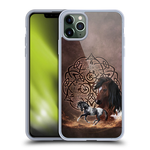 Brigid Ashwood Celtic Wisdom Horse Soft Gel Case for Apple iPhone 11 Pro Max