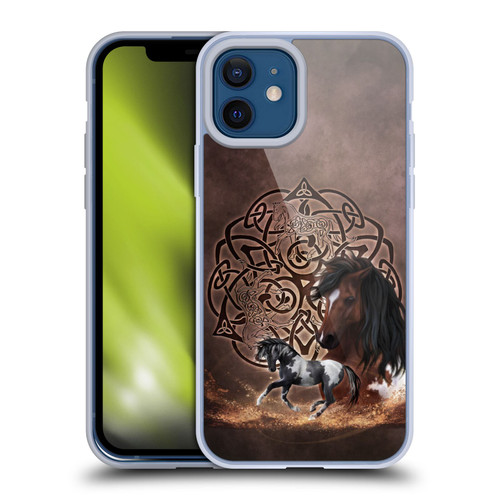 Brigid Ashwood Celtic Wisdom Horse Soft Gel Case for Apple iPhone 12 / iPhone 12 Pro