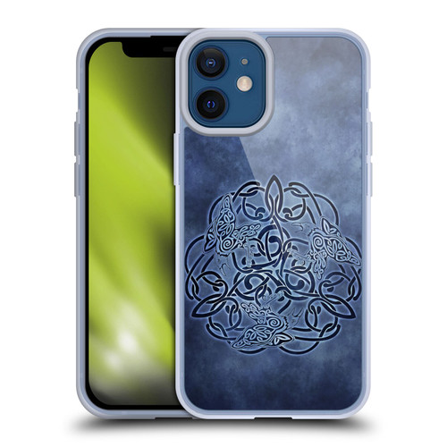 Brigid Ashwood Celtic Wisdom Knot Raven Soft Gel Case for Apple iPhone 12 Mini
