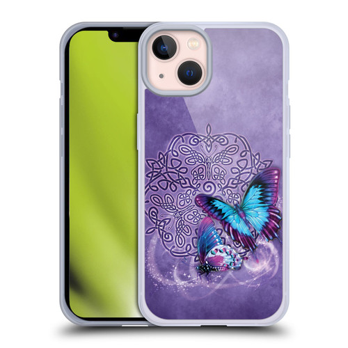 Brigid Ashwood Celtic Wisdom Butterfly Soft Gel Case for Apple iPhone 13