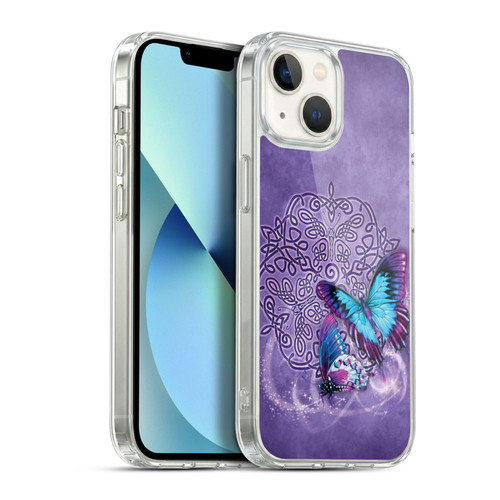 Brigid Ashwood Celtic Wisdom Butterfly Soft Gel Case for Apple iPhone 13
