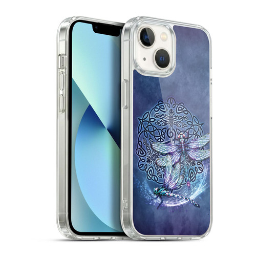 Brigid Ashwood Celtic Wisdom Dragonfly Soft Gel Case for Apple iPhone 13