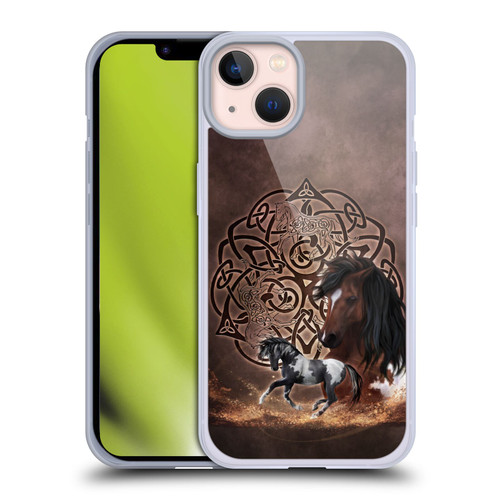 Brigid Ashwood Celtic Wisdom Horse Soft Gel Case for Apple iPhone 13
