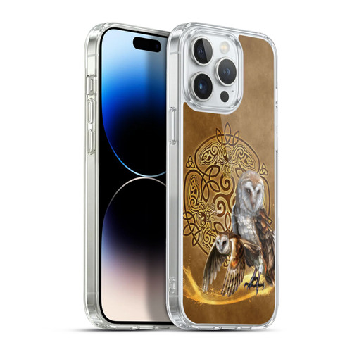 Brigid Ashwood Celtic Wisdom Owl Soft Gel Case for Apple iPhone 13 Pro Max
