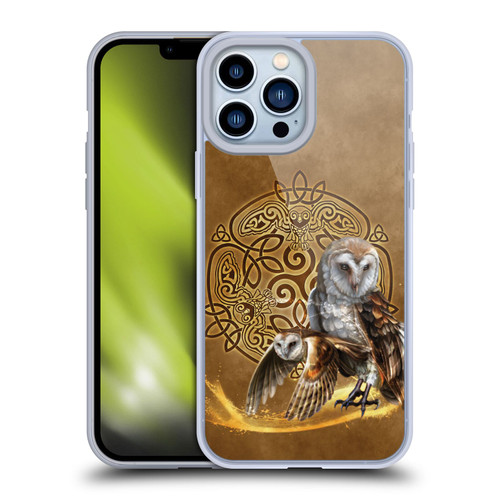 Brigid Ashwood Celtic Wisdom Owl Soft Gel Case for Apple iPhone 13 Pro Max