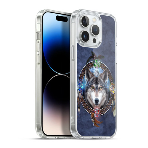 Brigid Ashwood Celtic Wisdom Wolf Guide Soft Gel Case for Apple iPhone 13 Pro Max