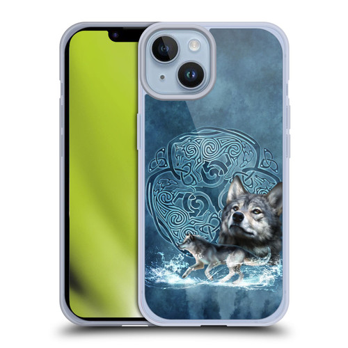 Brigid Ashwood Celtic Wisdom Wolf Soft Gel Case for Apple iPhone 14