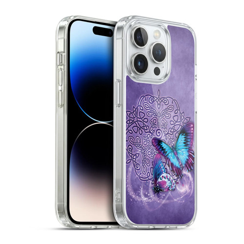 Brigid Ashwood Celtic Wisdom Butterfly Soft Gel Case for Apple iPhone 14 Pro