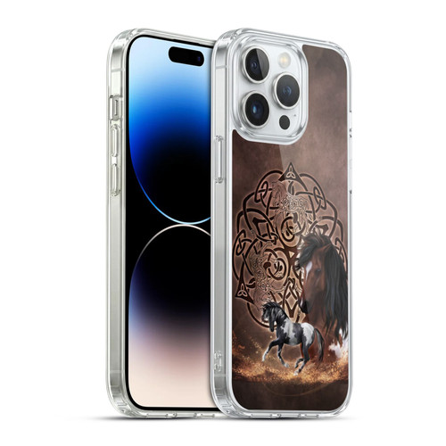 Brigid Ashwood Celtic Wisdom Horse Soft Gel Case for Apple iPhone 14 Pro Max