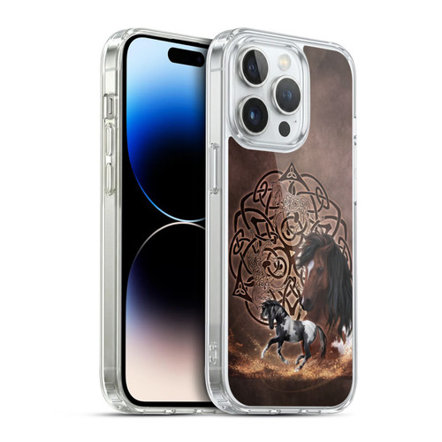 Brigid Ashwood Celtic Wisdom Horse Soft Gel Case for Apple iPhone 14 Pro