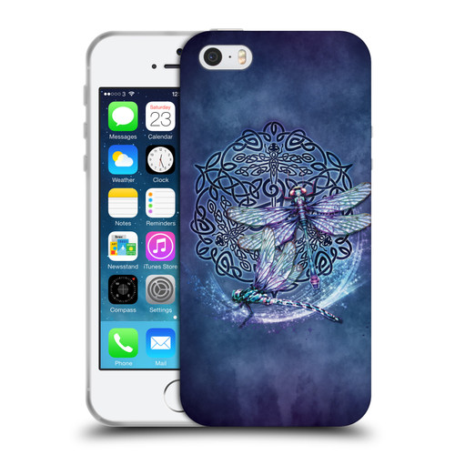 Brigid Ashwood Celtic Wisdom Dragonfly Soft Gel Case for Apple iPhone 5 / 5s / iPhone SE 2016