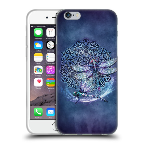 Brigid Ashwood Celtic Wisdom Dragonfly Soft Gel Case for Apple iPhone 6 / iPhone 6s