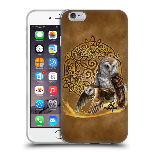 Brigid Ashwood Celtic Wisdom Owl Soft Gel Case for Apple iPhone 6 Plus / iPhone 6s Plus