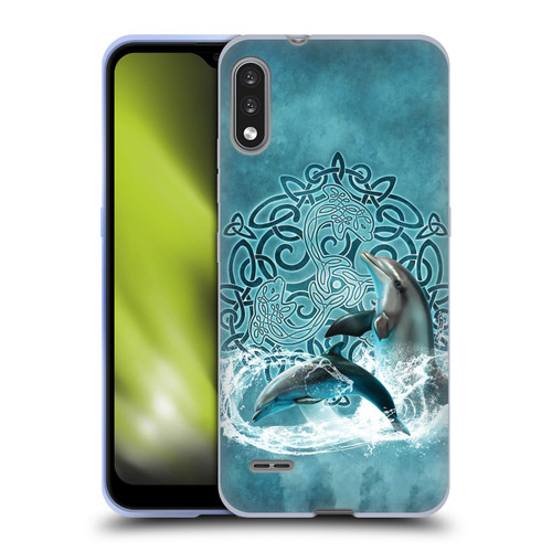 Brigid Ashwood Celtic Wisdom Dolphin Soft Gel Case for LG K22