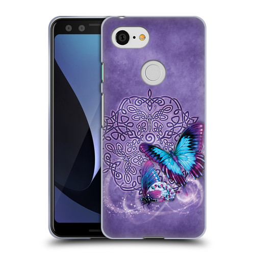 Brigid Ashwood Celtic Wisdom Butterfly Soft Gel Case for Google Pixel 3