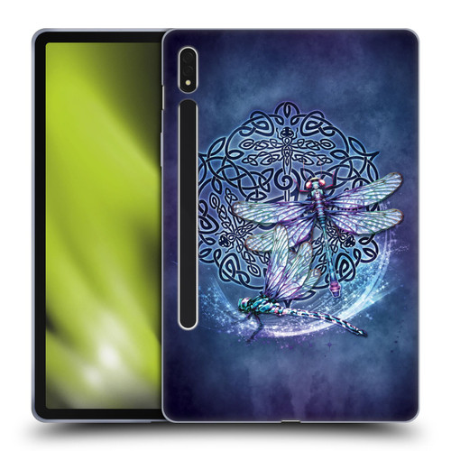 Brigid Ashwood Celtic Wisdom Dragonfly Soft Gel Case for Samsung Galaxy Tab S8