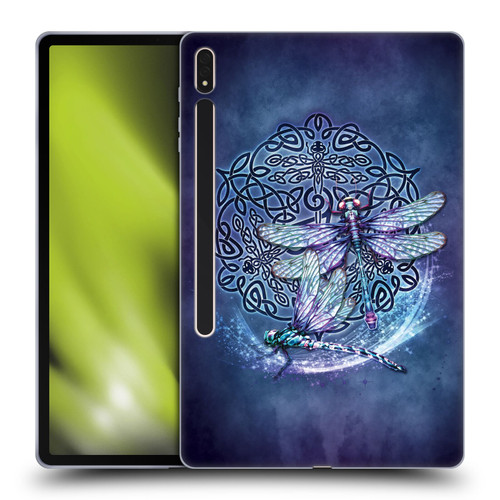 Brigid Ashwood Celtic Wisdom Dragonfly Soft Gel Case for Samsung Galaxy Tab S8 Plus