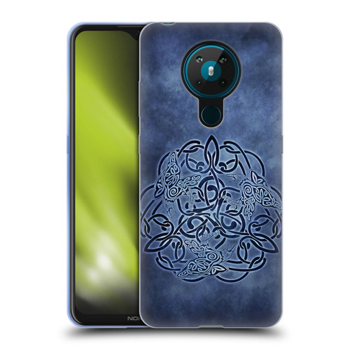 Brigid Ashwood Celtic Wisdom Knot Raven Soft Gel Case for Nokia 5.3
