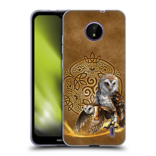 Brigid Ashwood Celtic Wisdom Owl Soft Gel Case for Nokia C10 / C20
