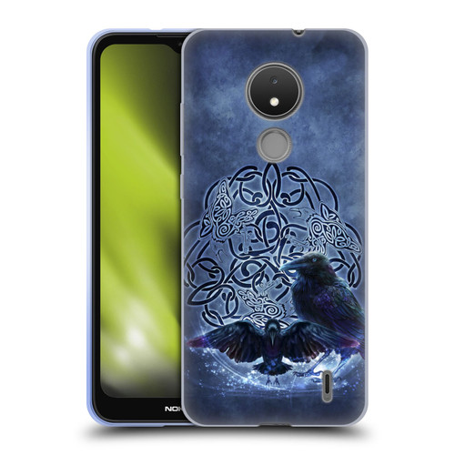 Brigid Ashwood Celtic Wisdom Raven Soft Gel Case for Nokia C21
