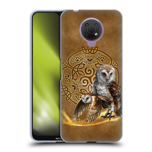 Brigid Ashwood Celtic Wisdom Owl Soft Gel Case for Nokia G10