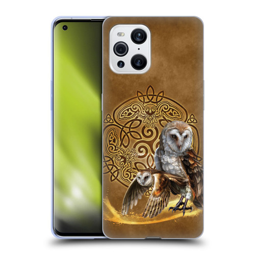 Brigid Ashwood Celtic Wisdom Owl Soft Gel Case for OPPO Find X3 / Pro