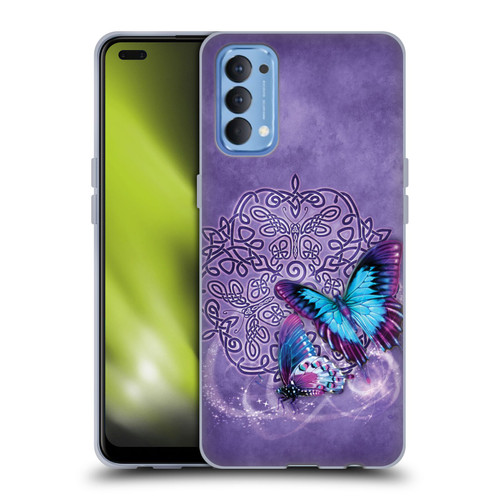 Brigid Ashwood Celtic Wisdom Butterfly Soft Gel Case for OPPO Reno 4 5G