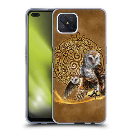 Brigid Ashwood Celtic Wisdom Owl Soft Gel Case for OPPO Reno4 Z 5G