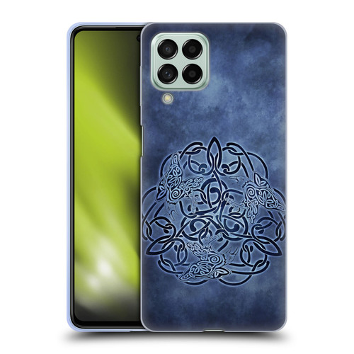 Brigid Ashwood Celtic Wisdom Knot Raven Soft Gel Case for Samsung Galaxy M53 (2022)