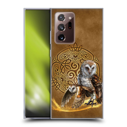 Brigid Ashwood Celtic Wisdom Owl Soft Gel Case for Samsung Galaxy Note20 Ultra / 5G