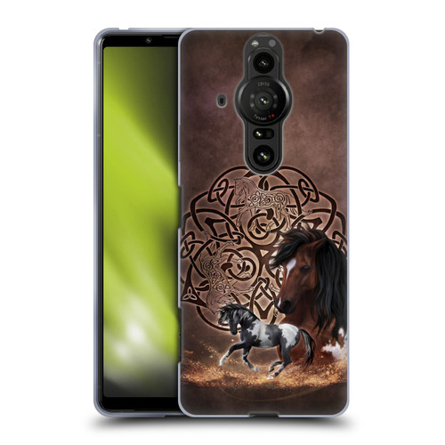Brigid Ashwood Celtic Wisdom Horse Soft Gel Case for Sony Xperia Pro-I