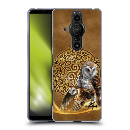 Brigid Ashwood Celtic Wisdom Owl Soft Gel Case for Sony Xperia Pro-I