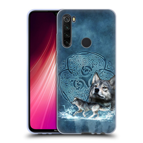 Brigid Ashwood Celtic Wisdom Wolf Soft Gel Case for Xiaomi Redmi Note 8T