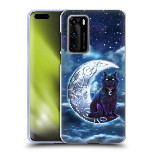 Brigid Ashwood Celtic Wisdom 2 Black Cat Soft Gel Case for Huawei P40 5G