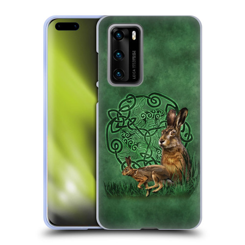 Brigid Ashwood Celtic Wisdom 2 Hare Soft Gel Case for Huawei P40 5G