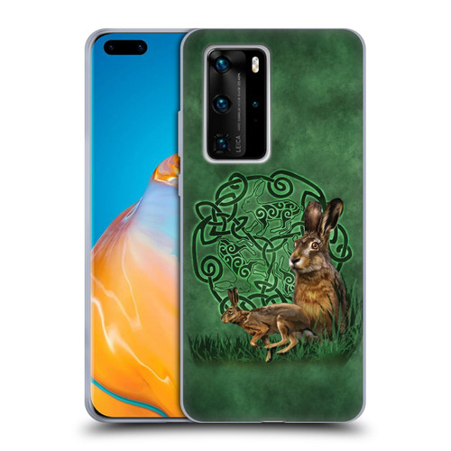 Brigid Ashwood Celtic Wisdom 2 Hare Soft Gel Case for Huawei P40 Pro / P40 Pro Plus 5G