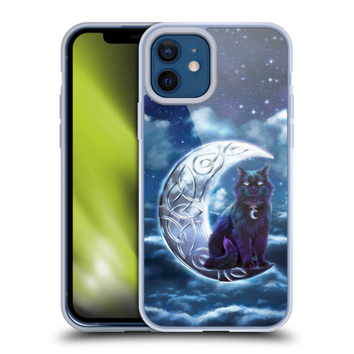 Brigid Ashwood Celtic Wisdom 2 Black Cat Soft Gel Case for Apple iPhone 12 / iPhone 12 Pro