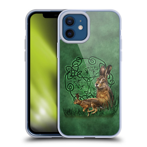 Brigid Ashwood Celtic Wisdom 2 Hare Soft Gel Case for Apple iPhone 12 / iPhone 12 Pro