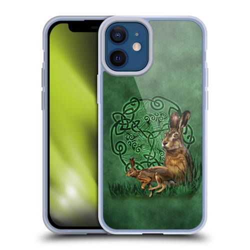 Brigid Ashwood Celtic Wisdom 2 Hare Soft Gel Case for Apple iPhone 12 Mini
