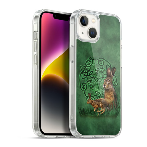 Brigid Ashwood Celtic Wisdom 2 Hare Soft Gel Case for Apple iPhone 14 Plus & MagSafe
