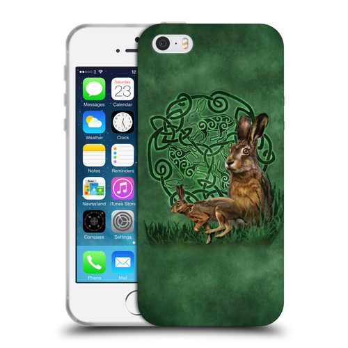 Brigid Ashwood Celtic Wisdom 2 Hare Soft Gel Case for Apple iPhone 5 / 5s / iPhone SE 2016
