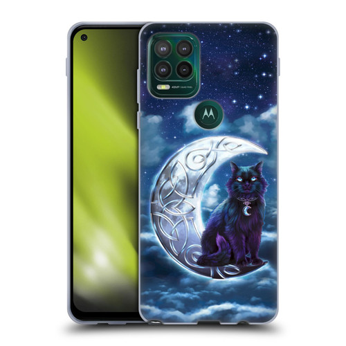 Brigid Ashwood Celtic Wisdom 2 Black Cat Soft Gel Case for Motorola Moto G Stylus 5G 2021