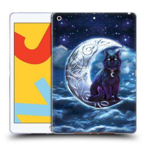 Brigid Ashwood Celtic Wisdom 2 Black Cat Soft Gel Case for Apple iPad 10.2 2019/2020/2021