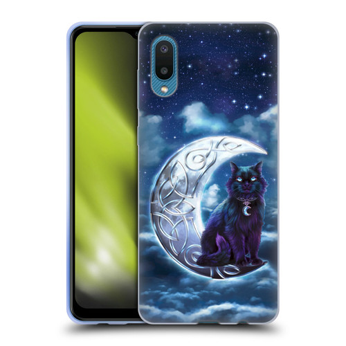 Brigid Ashwood Celtic Wisdom 2 Black Cat Soft Gel Case for Samsung Galaxy A02/M02 (2021)