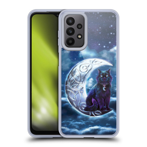 Brigid Ashwood Celtic Wisdom 2 Black Cat Soft Gel Case for Samsung Galaxy A23 / 5G (2022)