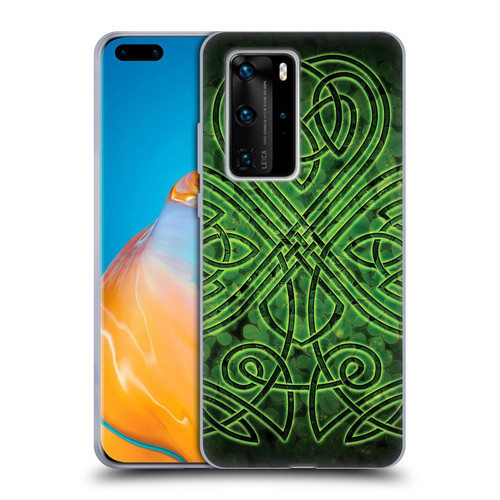 Brigid Ashwood Celtic Wisdom 3 Irish Shamrock Soft Gel Case for Huawei P40 Pro / P40 Pro Plus 5G